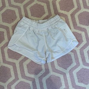 White Lululemon Athletics Shorts: size 2